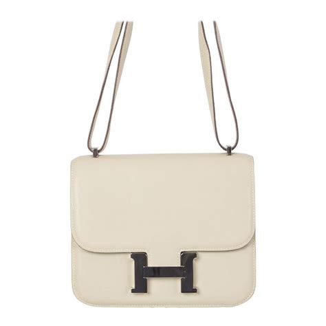 hermes constance 18 white